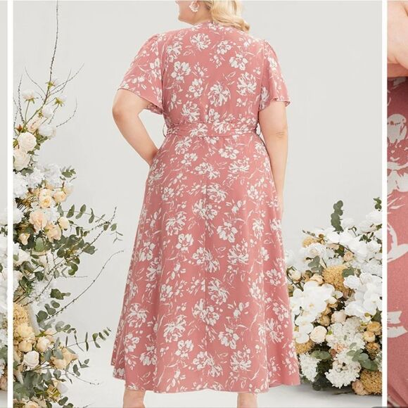 NWT BloomChic floral wrap dress 14/XL - Picture 2 of 11
